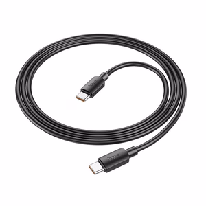 Cable USB C to USB C Hoco PD 6A 100W 1 m X96 black