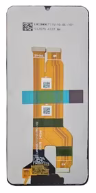 LCD screen Realme C61 4G/C63 4G/N63 4G ar touch screen Melns ORG