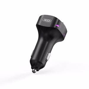 XO raidītājs FM BCC12 Bluetooth MP3 automašīnas lādētājs 3,1A melns
