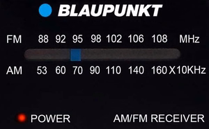Blaupunkt PR4WH radio, pelēks