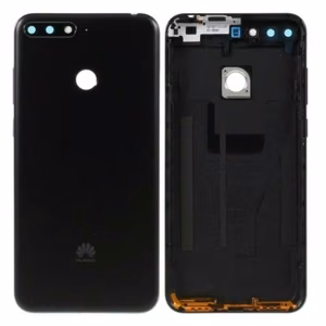 Aizmugurējais vāciņš Huawei Y6 Prime 2018 melns oriģināls (lietots Grade B)