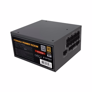 Gembird CCC-PSUGOLD-1000W barošanas bloks Fornax Power 1000W aktīvs PFC 12cm ventilators 80+Gold