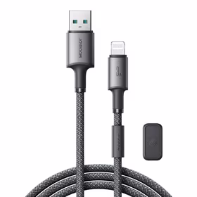 Joyroom S-A50 Unlimited 3A USB - Lightning kabelis 1,2 m pelēks