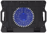 NATEC DIPPER 2 laptop cooling pad 43.9 cm (17.3") 650 RPM melns