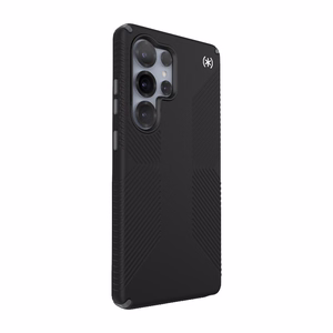 Speck Presidio2 Grip Magnet vāciņš ierīcei Samsung Galaxy S25 Ultra, melns / slānekļa pelēks