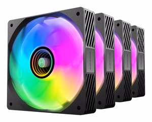Mars Gaming MFSI4KIT datora dzesēšanas sistēma datora korpusa ventilators 12 cm melns