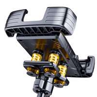 Blavec Uchwyt Rowerowy BV-04 Velo uz stūres ar aktīvu amortizāciju (BV04-SAHB) melns