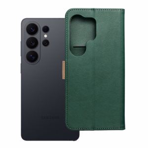 Zaļš un zelta Split Book atverams maciņš Motorola G57 POWER