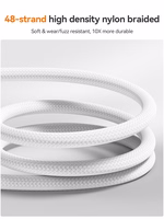 Joyroom S-A51 Cutting-Edge 3A USB-C kabelis 1,2 m pelēks