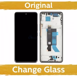 LCD ekrāns Xiaomi Redmi Note 14 Pro+ 5G ar rāmi / Midnight Black / (Renewed: China)