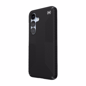 Speck Presidio2 Grip Magnet vāciņš ierīcei Samsung Galaxy S25 / S24, melns / slānekļa pelēks