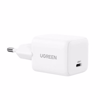 UGREEN X513 30 W GAN 1x USB-C mains charger – balts