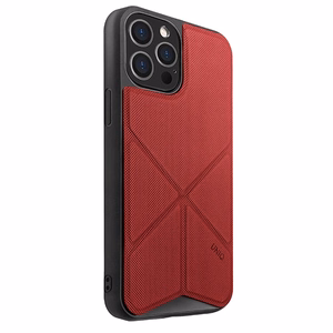 Uniq Transforma viedtālruņa apvalks iPhone 12 Pro Max - sarkans