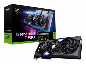 MSI GAMING GeForce RTX 5070 12G TRIO OC NVIDIA 12 GB GDDR7 grafikas karte