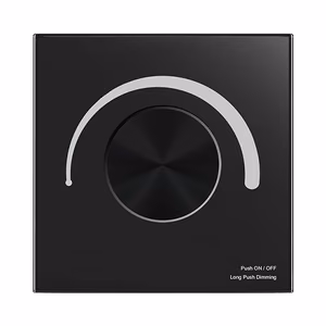 Rotary Panel Triac Dimmer TS-K(WT), Wi-Fi, Tuya