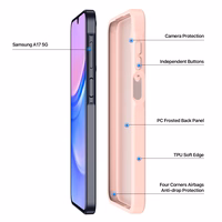 Korpuss Dux Ducis Samsung A175 A17 4G/A176 A17 5G rozā krāsā