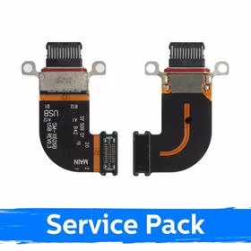 Uzlādes savienotājs saderīgs ar Samsung X520 (X526) Tab S10 FE / X620 (X626) Tab S10 FE+ ar Flex / Plata (Service Pack)