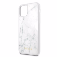 Guess Marble vāciņš iPhone 11 Pro - balts