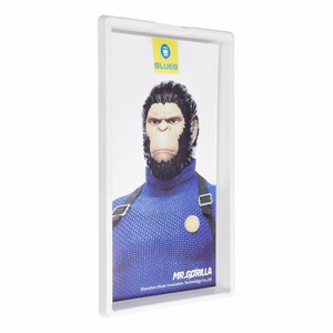 5D Mr. Monkey stikls - Samsung Galaxy S24 Plus melns (Strong Lite)