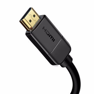 Baseus 2x HDMI 2.0 kabelis 4K 60Hz, 5 m, melns