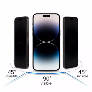 Aizsargstikls Privātuma IPHONE 16 Melns