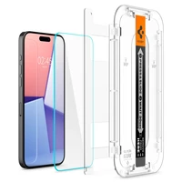Spigen Glas.tR EZ Fit rūdītais aizsargstikls iPhone 15 Pro