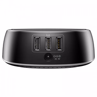 Bezvadu lādētājs Baseus "Star 2in1" Melns 10W (Fast Charging) + 3 USB ports