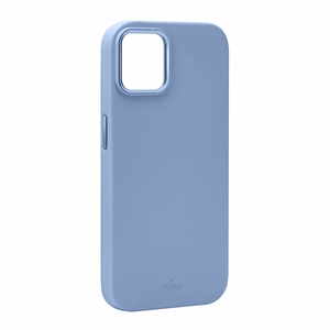 Puro Icon Mag Pro magnētiskais silikona viedtālruņa apvalks iPhone 15 - gaiši zils