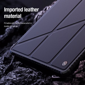 Nillkin Bumper Leather Case Pro чехол для Samsung Galaxy Tab S9+ - чёрный