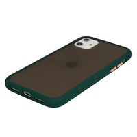 Vennus Color Button Bumper viedtālruņa apvalks Samsung Galaxy A20S zaļš