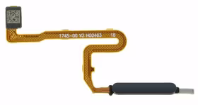 Flex Xiaomi Redmi Note 10 Pro 4G ar fingerprint melns ORG