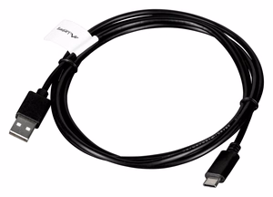 Lanberg CA-USBO-20CU-0018-BK USB kabelis 1,8 m USB 2.0 USB A USB C melns
