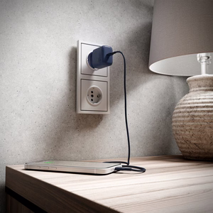 Puro ICON USB-C - USB-C kabelis 1.5m - tumši zils