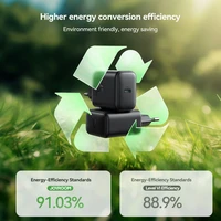 Joyroom JR-TCG13 45W GaN sienas lādētājs Samsung Ultra - melns