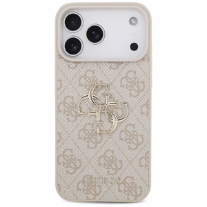Guess 4G Lielā Logotipa Viedtālruņa apvalks iPhone 17 Pro Max - rozā