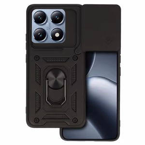 Чехол Slide Camera Armor для Xiaomi 14T чёрный