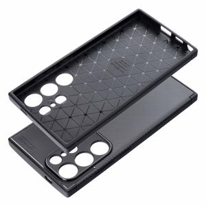 Viedtālruņa apvalks CARBON PREMIUM SAMSUNG S24 Ultra melns