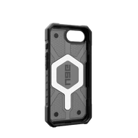 UAG Pathfinder caurspīdīgs Magnētiskais viedtālruņa apvalks iPhone 16e - pelēks/melns
