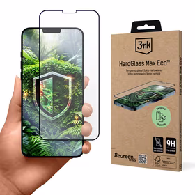 Rūdītais stikls 3mk HardGlass Max Eco Apple iPhone 13/13 Pro/14