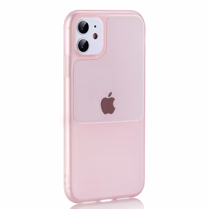 TEL PROTECT Window Case for Iphone 12 Mini Pink