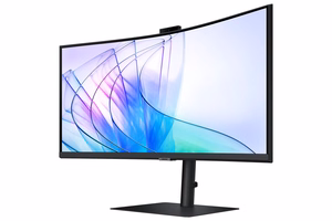 Samsung S65VC computer monitor 86.4 cm (34") 3440 x 1440 pixels UltraWide Quad HD LCD melns