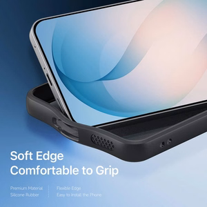 Ar MagSafe saderīgs DUX DUCIS AIMO MAG maciņš SAMSUNG S26 FE, melns