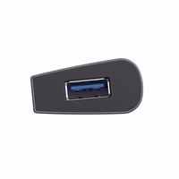 Trust Halyx Type-A 5000 Mbit/s 7 portu USB 3.2 Gen1 centrmezgls sudraba