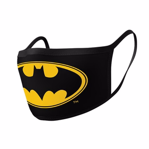 Batman aizsargājoša sejas maska ar trīskāršu filtru