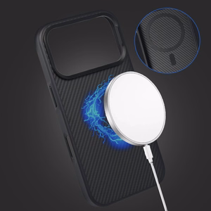Liavec Carbon Core vāciņš, paredzēts iPhone 18 Pro/17 Pro