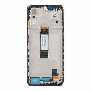 Ekrāns Xiaomi Redmi 12 4G / Redmi 12 5G / Poco M6 Pro 5G ar skārienjutīgo stikliņu un rāmi melns OEM