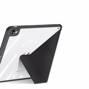 DUX DUCIS planšetdatora apvalks MAGI (m) ar zīmuli uzglabāšanas vietu iPad Pro 11 (2024) - melns (m)