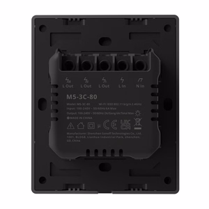 SONOFF M5 Smart Wall Switch M5-3C-80, Wi-Fi