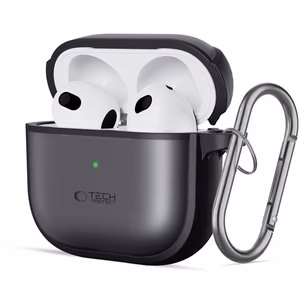 Tech-Protect Slim Hook viedtālruņa apvalks AirPods 4 - melns