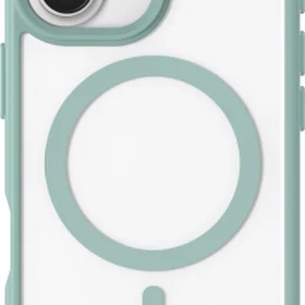 Viedtālruņa apvalks Laut Huex Protect MagSafe iPhone 16 ar mentola zaļo krāsu (m) - mentola zaļš